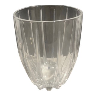 Marquis by Waterford Set 6 Crystal Omega 4.5" Double Old Fashioned Rocks Glasses For Sale
