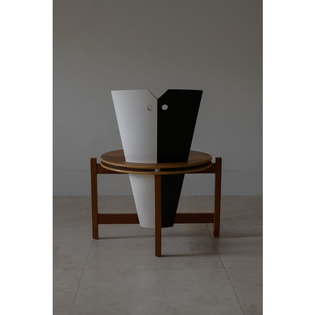 1987 James Evanson Masque Chair. A beautiful example of mid century design which showcases the designer’s distinctive...