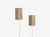 1970s Swedish Modern, Wall Sconces, Beige and White Crocheted Fabric, Sweden, 1970s For Sale - Image 5 of 10