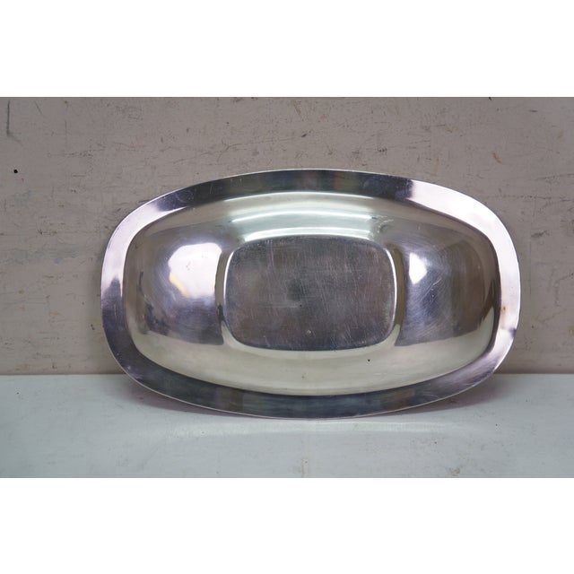 Silver Late 20th Century Continental Silver Silverplate Caudle Cup Vessel & Vanity Bar Tray For Sale - Image 8 of 18