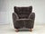 Vintage Danish Reupholstered Chair in Sheepskin, 1960s For Sale - Image 9 of 18