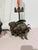 Pair of Vintage Cast Iron Rabbit Candlestick Sconces Large 25" Long For Sale In Los Angeles - Image 6 of 14