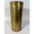 Vintage Embossed Brass Umbrella Stand With Heraldic Bird & Foliate Motif For Sale In Raleigh - Image 6 of 8