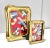 Vintage Brass Tabletop Picture Frames, Coordinating Hollywood Regency Pair For Sale - Image 4 of 7