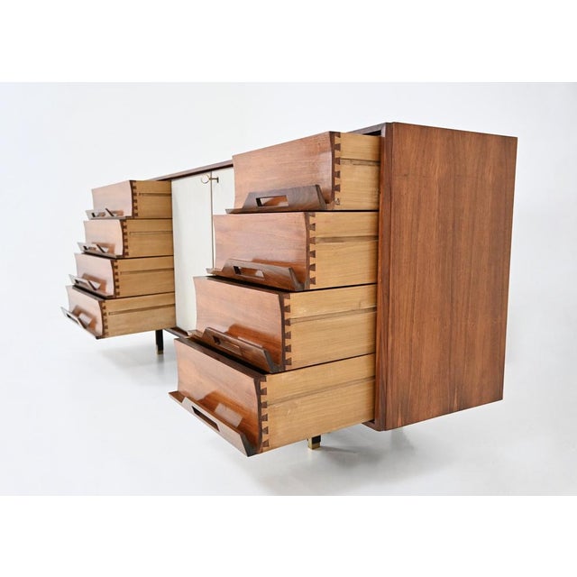 Cream Vintage Italian Sideboard, 1970s For Sale - Image 8 of 14