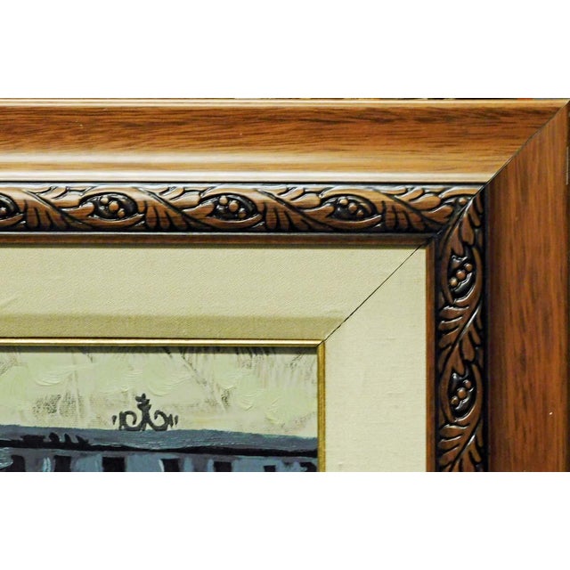 Impressionist Viktor Shvaiko Afternoon Shadow Framed Canvas Hand Signed Fine Art Make Offer For Sale - Image 3 of 5