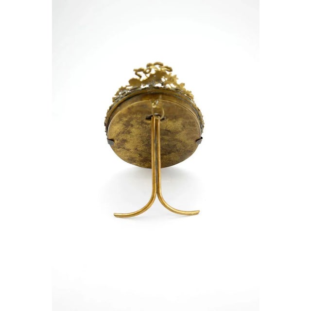 Antique Gilded Brass Photo Frame For Sale - Image 5 of 8