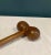 Mid-Century Modern Antique Turned Wood Gavel, Double-Head Judge's or Auctioneer's Hammer For Sale - Image 3 of 8