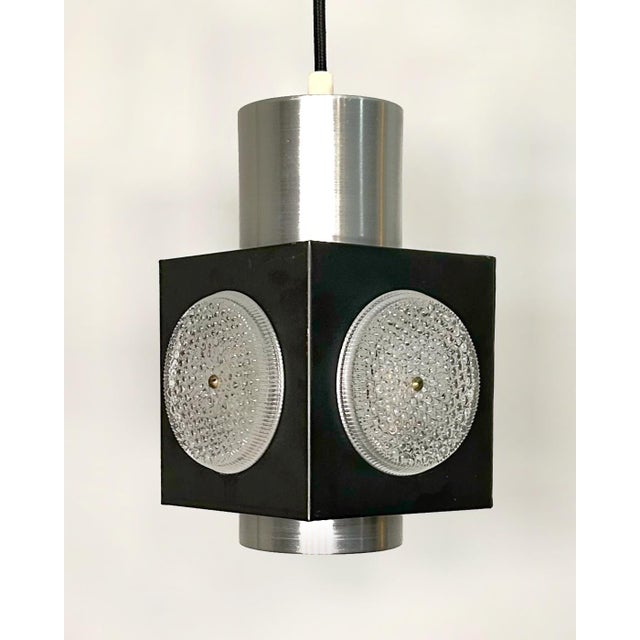 1960s Cube Pendant Lamp by Jo Hammerborg for Fog & Mørup, 1960s For Sale - Image 5 of 5