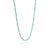 Metal 18k Yellow Gold 13.8ct Round Sleeping Beauty Turquoise & Diamond Tennis Necklace For Sale - Image 7 of 17