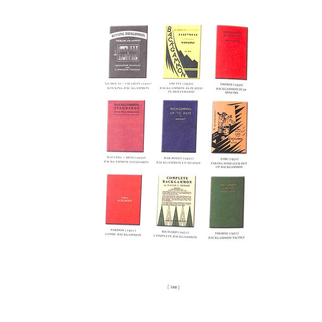 "Dice, Cubes & Gentlemen: The History & Play of Backgammon at the Union Club & Elsewhere" 2007 Sherrill, M. David For Sale - Image 18 of 18