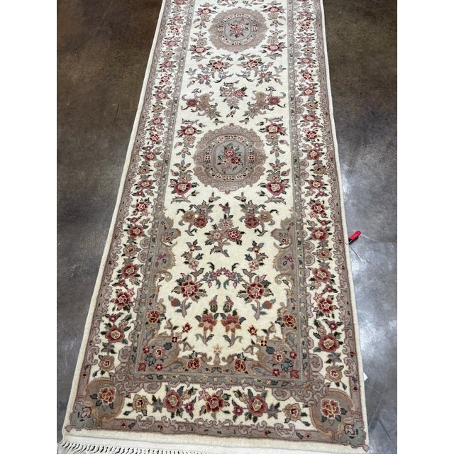 1990s Handwoven Persian Style Runner Rug 2'3" X 10'0"