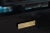Vintage Rare Grosfeld House Modernist Black Lacquered Over Wood, Brass and Glass Cabinet, 1940's For Sale - Image 9 of 13