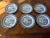 Chinese 19th Century Chinese Export Canton Plates- Set of 6 For Sale - Image 3 of 6