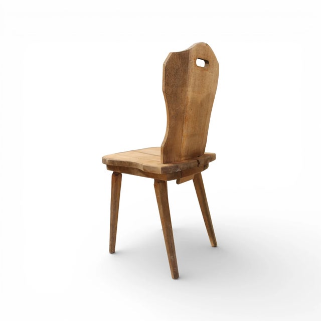 19c Belgian Antique Chairs With Coat of Arms From Chateau For Sale - Image 10 of 11