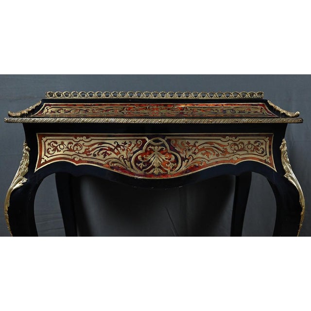 Mid-19th Century Napoleon III Marquetry Jardinière For Sale - Image 15 of 18