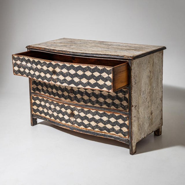 Baroque Antique Baroque Chest of Drawers, 1700s For Sale - Image 3 of 7