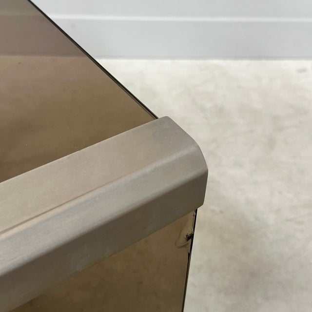 Brown T35 Nesting Tables by Pierangelo Gallotti for Gallotti & Radice, Italy, 1970s, Set of 3 For Sale - Image 8 of 9