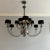 Donghia Fontana 12 Arm Italian Glass Chandelier For Sale - Image 9 of 9