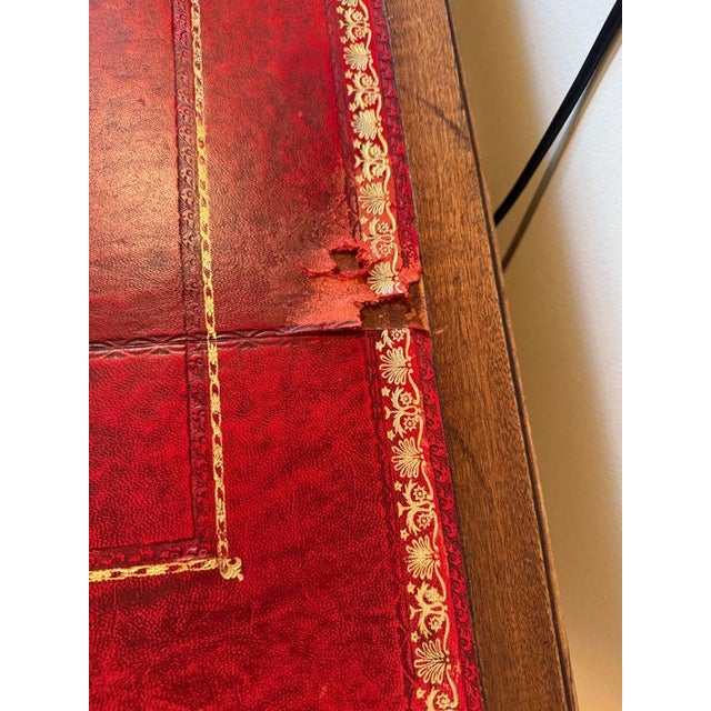 Three Piece Pedestal Desk For Sale - Image 9 of 9