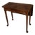18th Century Small Georgian Walnut Single Drop Leaf Table For Sale