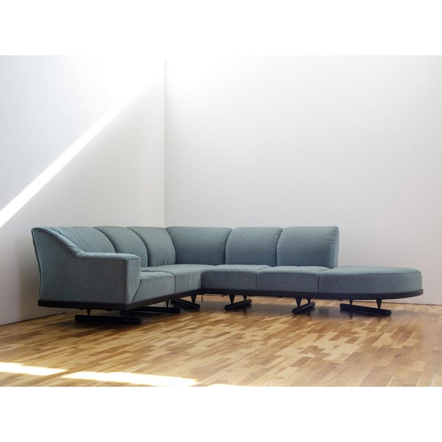 Textile Junior Corner Sofa by Carlo Bartoli for Rossi di Albizzate For Sale - Image 7 of 7