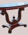 Mid 20th Century American Empire Solid Mahogany Center Table / Foyer Table For Sale - Image 12 of 14