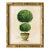Framed Reproduction Vintage "Topiary Garden (3)" Art Print For Sale