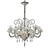 Imperial Transparent Rigadin Murano Glass Chandelier by Simoeng for Simoeng For Sale - Image 6 of 6
