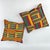 Early 20th Century Pair of Kente Cloth Throw Pillows Ghana For Sale In Denver - Image 6 of 9