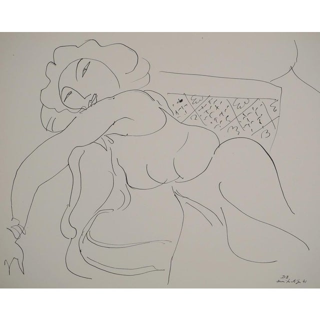 Henri Matisse, Femme au repos, Lithograph For Sale - Image 5 of 5