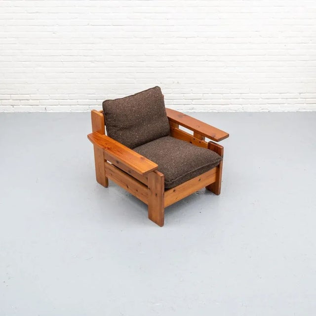 1980s Scandivanian Pine Chair, 1980s For Sale - Image 5 of 12