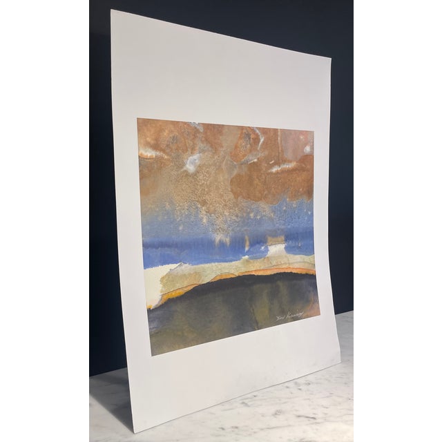 . Abstract & modern watercolor painting, by John Kokkinos . Color studies on acid free watercolor paper . Accented Colors:...