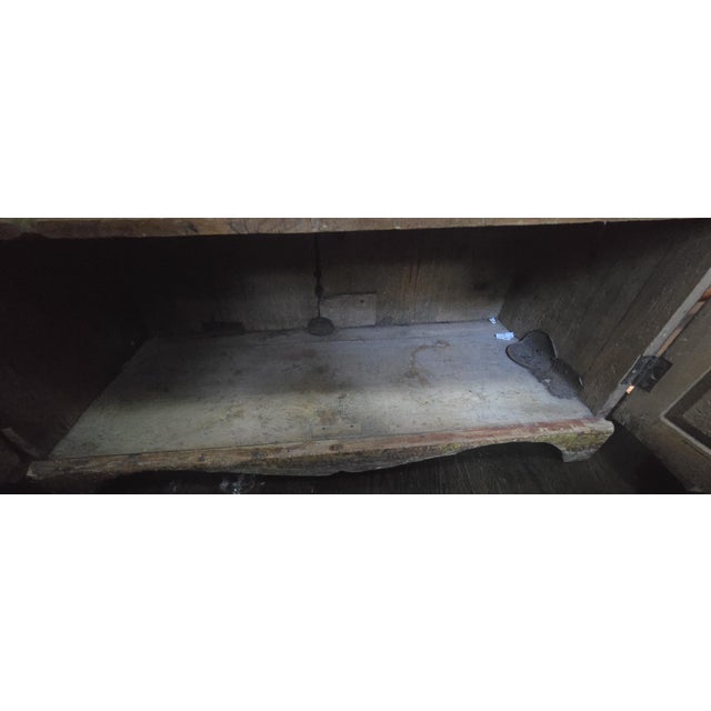 Early 19th Century Painted Pine Glazed Cupboard For Sale - Image 10 of 10