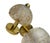1970s Brass and Relief Glass Mushroom Table Lamps from Peill & Putzler, 1970s, Set of 2 For Sale - Image 5 of 12