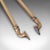 1900 - 1909 Trio of Antique Fireside Tools, English, Brass, Poker, Tongs, Shovel, Victorian For Sale - Image 5 of 12