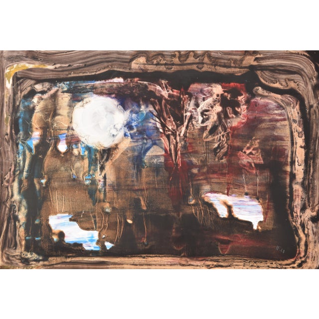Heinrich Frieling, Abstraction, 1967, Mixed Media For Sale - Image 12 of 12