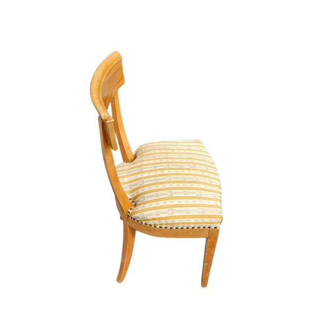 Biedermeier Cherrywood Chairs and Side Tables, Set of 4 For Sale - Image 11 of 18
