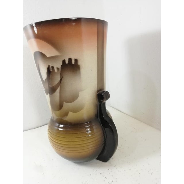 Vintage Ceramic Vase from Civita Castellana, Italy, 1930s For Sale - Image 11 of 17