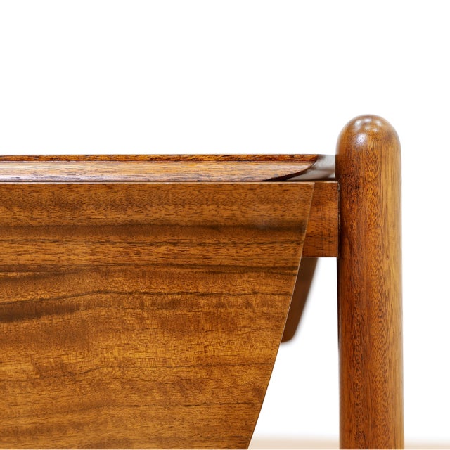 Brown 1950s Bar Cart by Peter Hayward for Vanson For Sale - Image 8 of 10