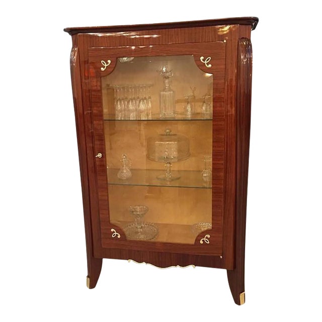 French Art Deco Vitrine, Display Cabinet For Sale