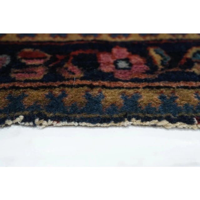 Antique Sarouk Rug 1'9'' x 2'6'' For Sale - Image 9 of 12