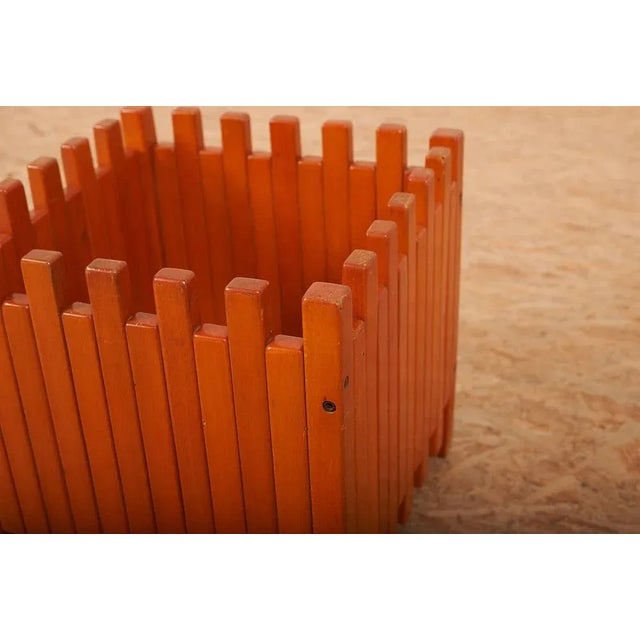 Brown Planter by Ettore Sottsass for Poltronova, 1961 For Sale - Image 8 of 13