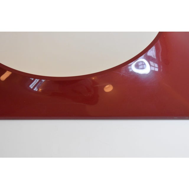 1970s Hammer Plastic Square Mirror, 1970s For Sale - Image 5 of 6