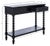 Athena 2 Drawer Console Table - Black For Sale In Philadelphia - Image 6 of 12
