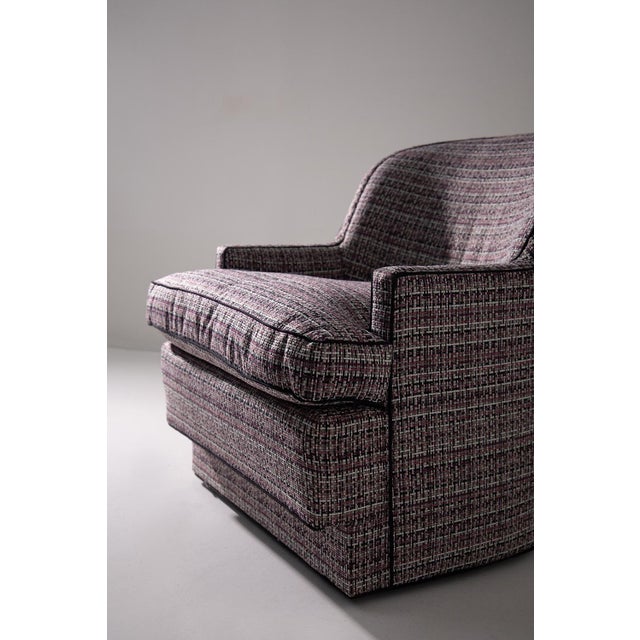 1960s Set of Hollywood Regency Armchair and Ottoman Set, 1960s For Sale - Image 5 of 15