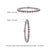 8.23 Ct Natural Pink Tourmaline Milgrain Eternity Tennis Bracelet in 925 Silver For Sale - Image 11 of 14
