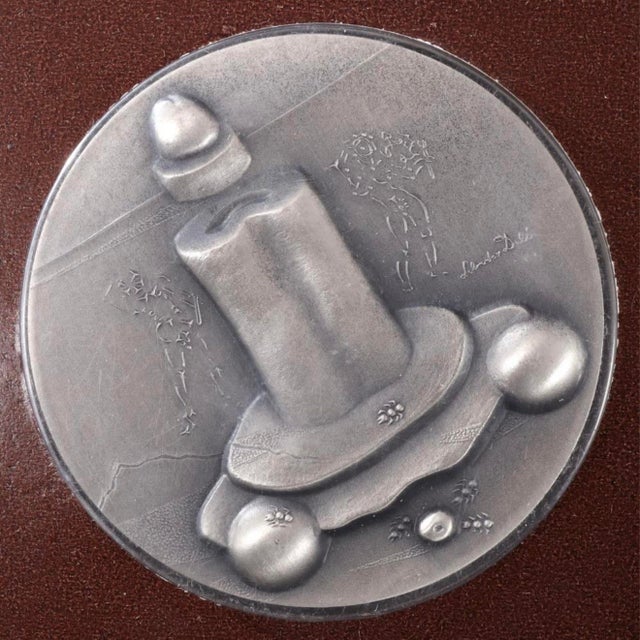 The Ten Commandments Silver Medallion Set by Salvador Dali For Sale In New York - Image 6 of 10