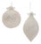 Glass Drop Ornaments (Set of 4)  5" x 7" Christmas Tree Decorations For Sale