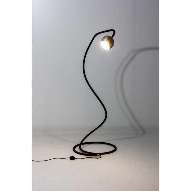 Vintage Serpente Floor Lamp by Valenti, Italy, 1970s For Sale - Image 4 of 11
